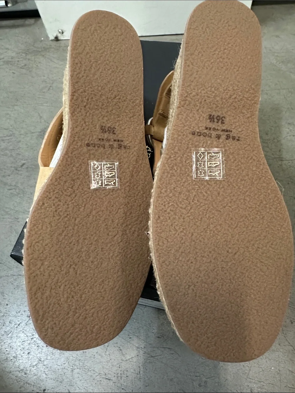 rag & bone Dune Suede Espadrille Wedge Sandals